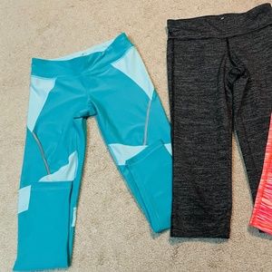 Kids One Full Length and Two 1/2- 3/4 Length Leggings